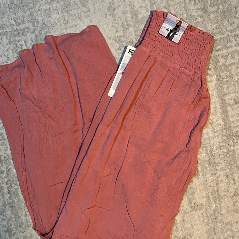 Women’s pants - flare leg - slit on side